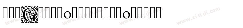 EB Garamond SemiBol字体转换